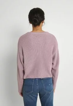 Even&Odd Damen CROPPED JUMPER - Strickpullover - Lilac 10 Even&Odd Damen CROPPED JUMPER - Strickpullover - Lilac -Even Und Odd Verkäufe ed7396e26e064a359047b0506041b199