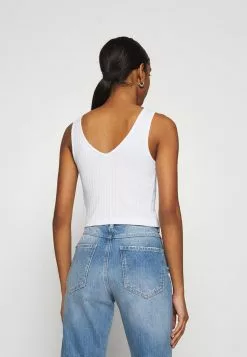 Even&Odd Damen Top - White -Even Und Odd Verkäufe ee7320e66c294ee192f5cb9ccad75736