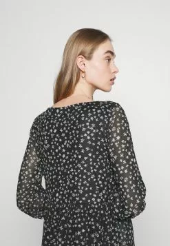 Even&Odd Damen Freizeitkleid - Black/white/yellow -Even Und Odd Verkäufe ee99a5814f744794ae40864e7b476da7