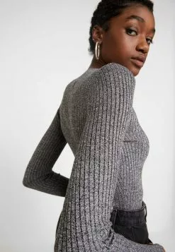 Even&Odd Damen Strickpullover - Grey -Even Und Odd Verkäufe f21699e56f6d448ea3b04a8237d15873
