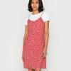Even&Odd Damen Freizeitkleid - Red/white -Even Und Odd Verkäufe f25975a1ffa147e9a3777be7737fb6de