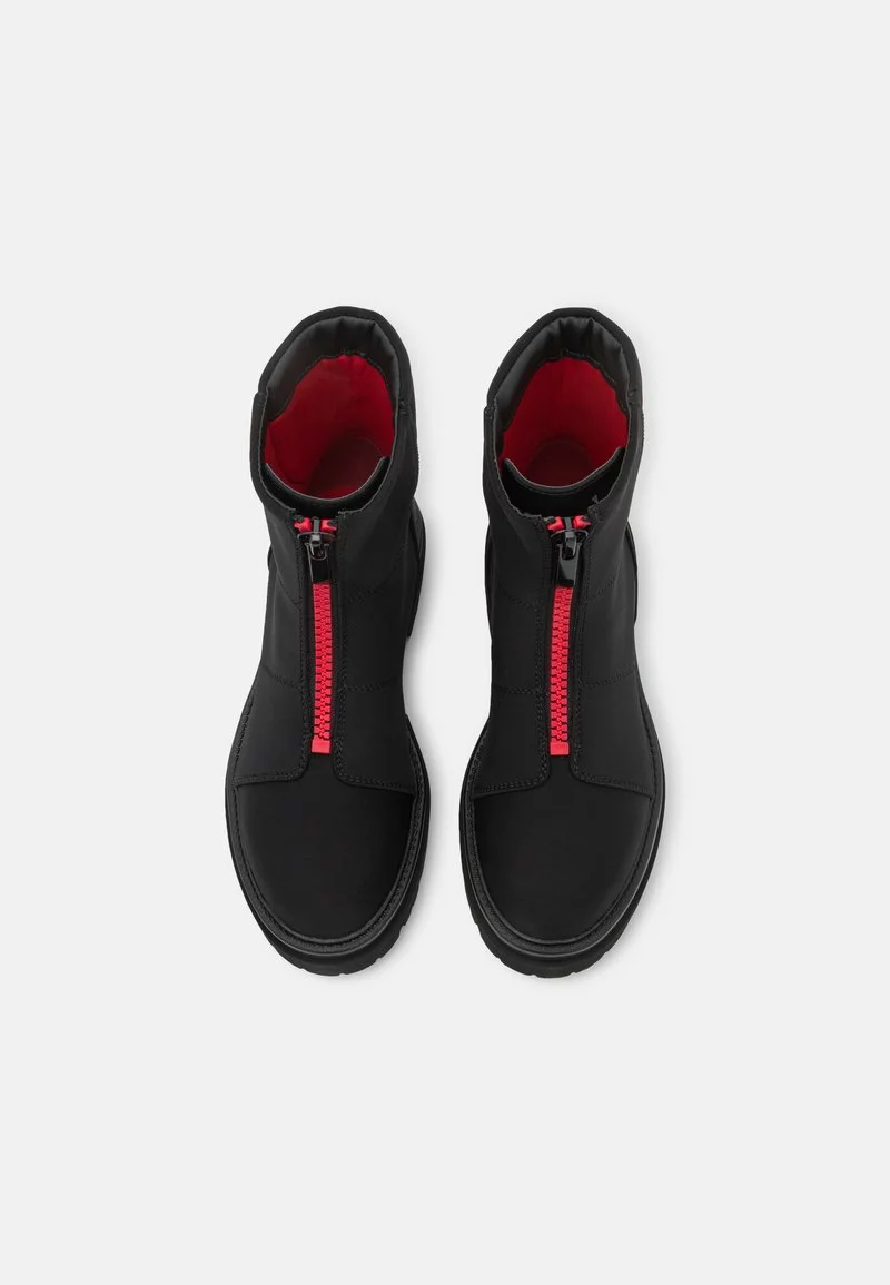 Even&Odd Damen Plateaustiefelette - Black 8 Even&Odd Damen Plateaustiefelette - Black – Bild 6