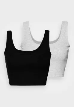 Even&Odd Damen 2 PACK - Top - Black/light Grey 12 Even&Odd Damen 2 PACK - Top - Black/light Grey -Even Und Odd Verkäufe f34cdd50781b4fbc890430f002480bbd