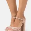 Even&Odd Damen High Heel Sandalette - Light Pink