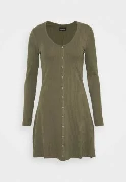 Even&Odd Ribbed Button Through Mini Dress - Strickkleid - Green | Damen 12 Even&Odd Ribbed Button Through Mini Dress - Strickkleid - Green | Damen -Even Und Odd Verkäufe f67e40c5fe454e3085585e19061be4e5