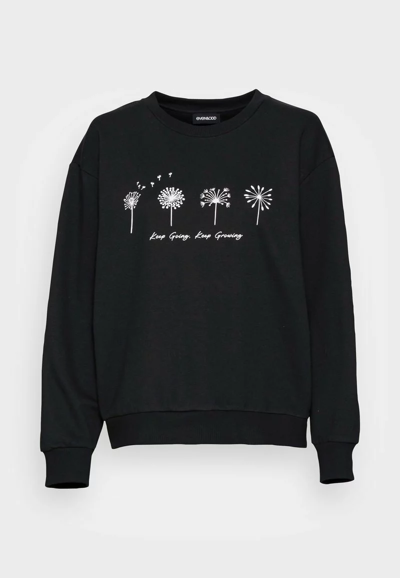 Even&Odd Damen OVERSIZED FLOWER PRINT - Sweatshirt - Black 6 Even&Odd Damen OVERSIZED FLOWER PRINT - Sweatshirt - Black – Bild 4