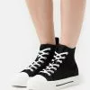 Even&Odd Damen Sneaker High - Black -Even Und Odd Verkäufe f773e1b65c974f33838de7ddea18d8d8