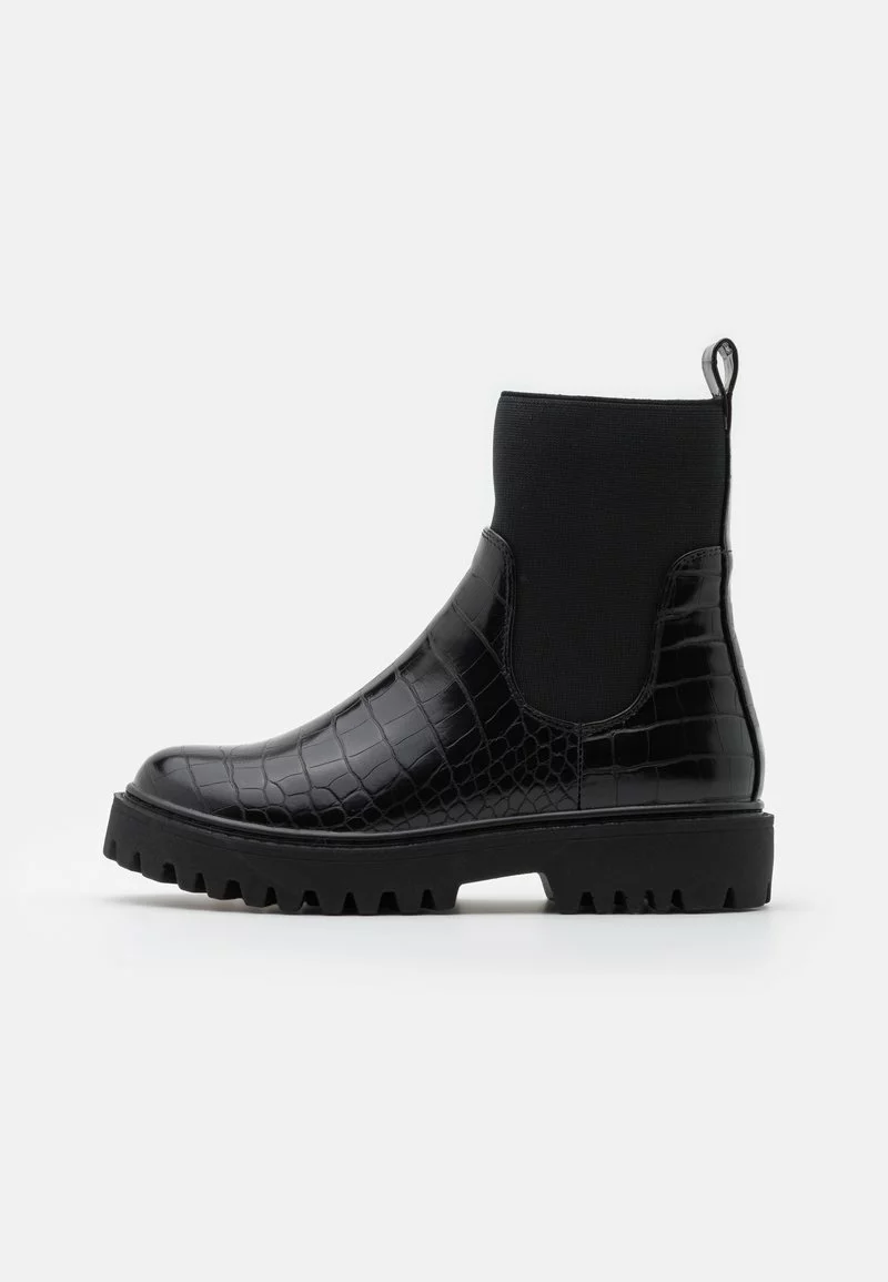 Even&Odd Damen Plateaustiefelette - Black 4 Even&Odd Damen Plateaustiefelette - Black – Bild 2