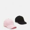 Even&Odd Damen 2 PACK - Cap - Black/pink -Even Und Odd Verkäufe f7d8322584f74ec9bb307e129a6af09d