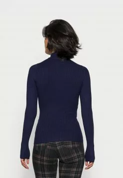 Even&Odd Damen Strickpullover - Dark Blue -Even Und Odd Verkäufe f7f65d6a03f445adb09fa9bb3833881e
