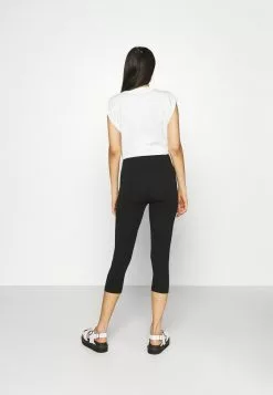 Even&Odd Damen 3/4 Length Legging - Leggings - Hosen - Black -Even Und Odd Verkäufe f8b98932b0d64fe2be58477d41ae0e1f