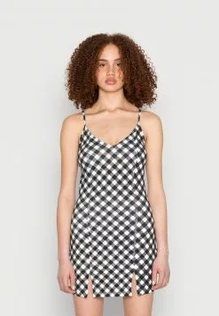 Even&Odd Damen Jerseykleid - Black/white