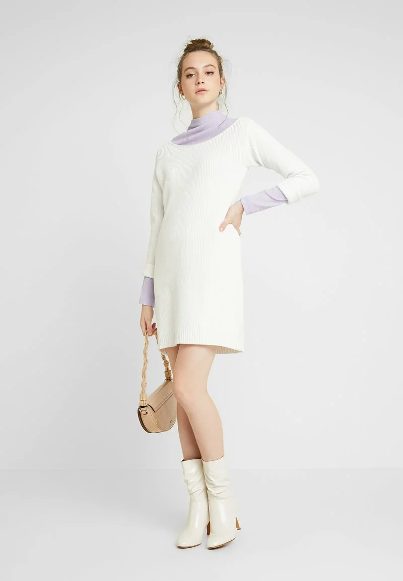 Even&Odd Damen Strickkleid - Offwhite 4 Even&Odd Damen Strickkleid - Offwhite – Bild 2