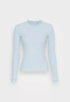 Even&Odd Langarmshirt - Light Blue | Damen -Even Und Odd Verkäufe f957719518704bf3a2015237f1756a03
