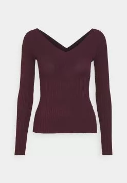Even&Odd Damen Strickpullover - Bordeaux