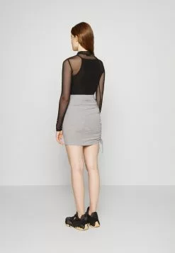 Even&Odd Damen Minirock - Mottled Grey -Even Und Odd Verkäufe fa35722585b94ed290b70fb568b6b03f