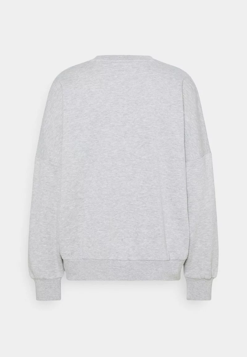 Even&Odd Sweatshirt - Mottled Light Grey | Damen 4 Even&Odd Sweatshirt - Mottled Light Grey | Damen – Bild 2