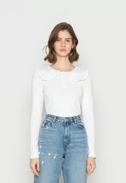 Even&Odd Damen Langarmshirt - White