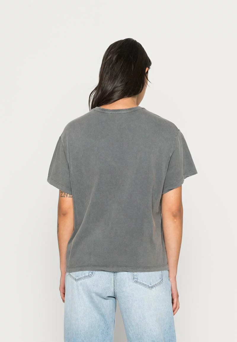 Even&Odd T-Shirt Print - Black | Damen 5 Even&Odd T-Shirt Print - Black | Damen – Bild 3