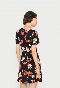 Even&Odd Damen Freizeitkleid - Black -Even Und Odd Verkäufe fc0023a414b44a22b95c47f204a8a052