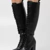 Even&Odd Damen High Heel Stiefel - Black -Even Und Odd Verkäufe fc8857d76b5c48bbb84a9a16c20040e2