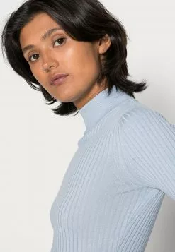 Even&Odd Damen Strickpullover - Mottled Light Blue 11 Even&Odd Damen Strickpullover - Mottled Light Blue -Even Und Odd Verkäufe fcde1db34ce743c8ac3fead9ddb3ce8f