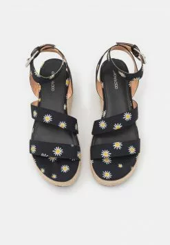 Even&Odd Damen Plateausandalette - Black -Even Und Odd Verkäufe fd2279971d674565b7ae992001489d39