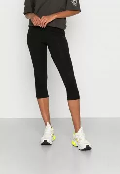 Even&Odd Damen 2 PACK - Leggings - Hosen - Black/mottled Dark Grey -Even Und Odd Verkäufe fe87876be00e464dba723491fec2f1a2