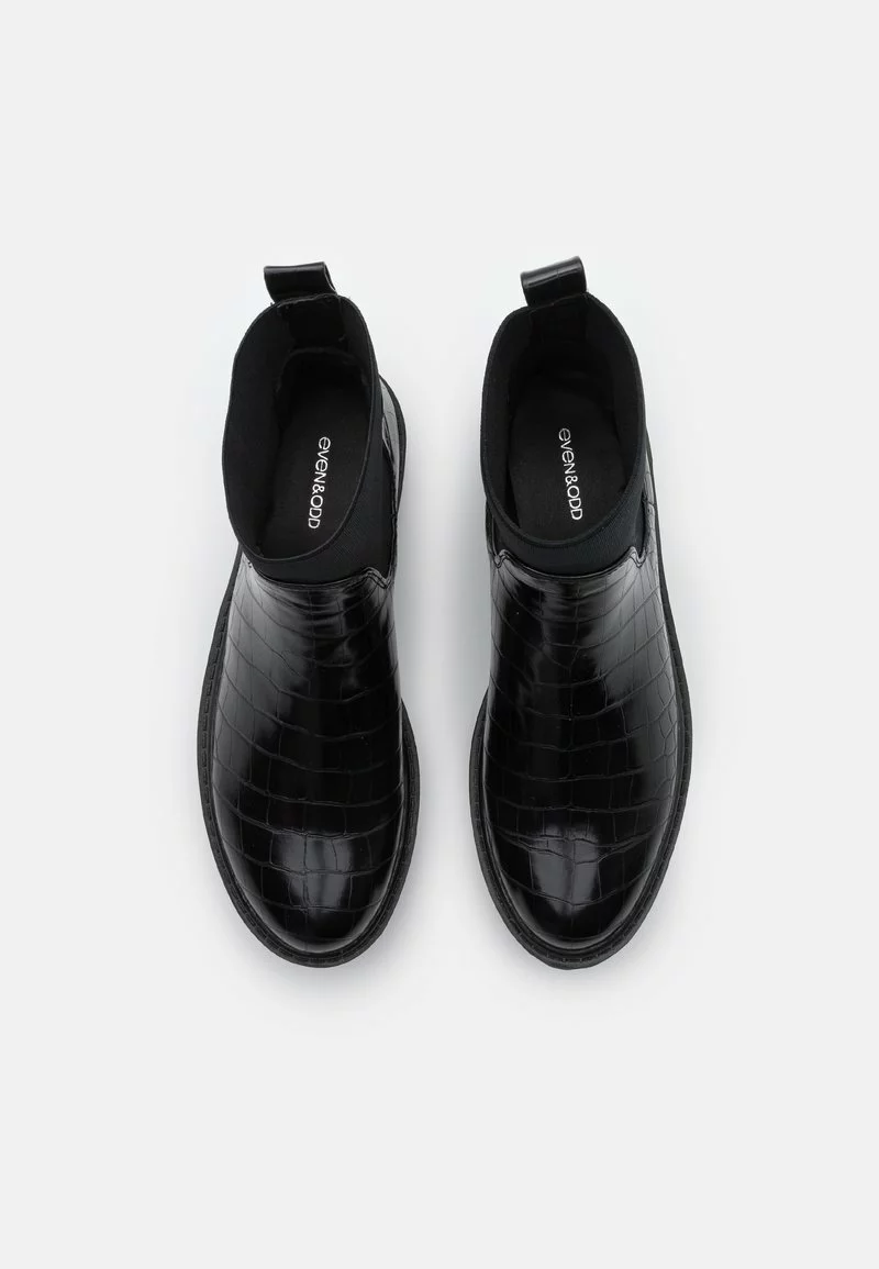 Even&Odd Damen Plateaustiefelette - Black 8 Even&Odd Damen Plateaustiefelette - Black – Bild 6