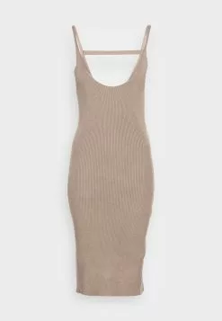 Even&Odd Damen Strickkleid - Taupe -Even Und Odd Verkäufe ffc930cc35564c758e72a5bcaee29f96